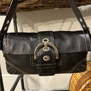 COACH SOHO Y2K LEATHER SHOULDER BAG